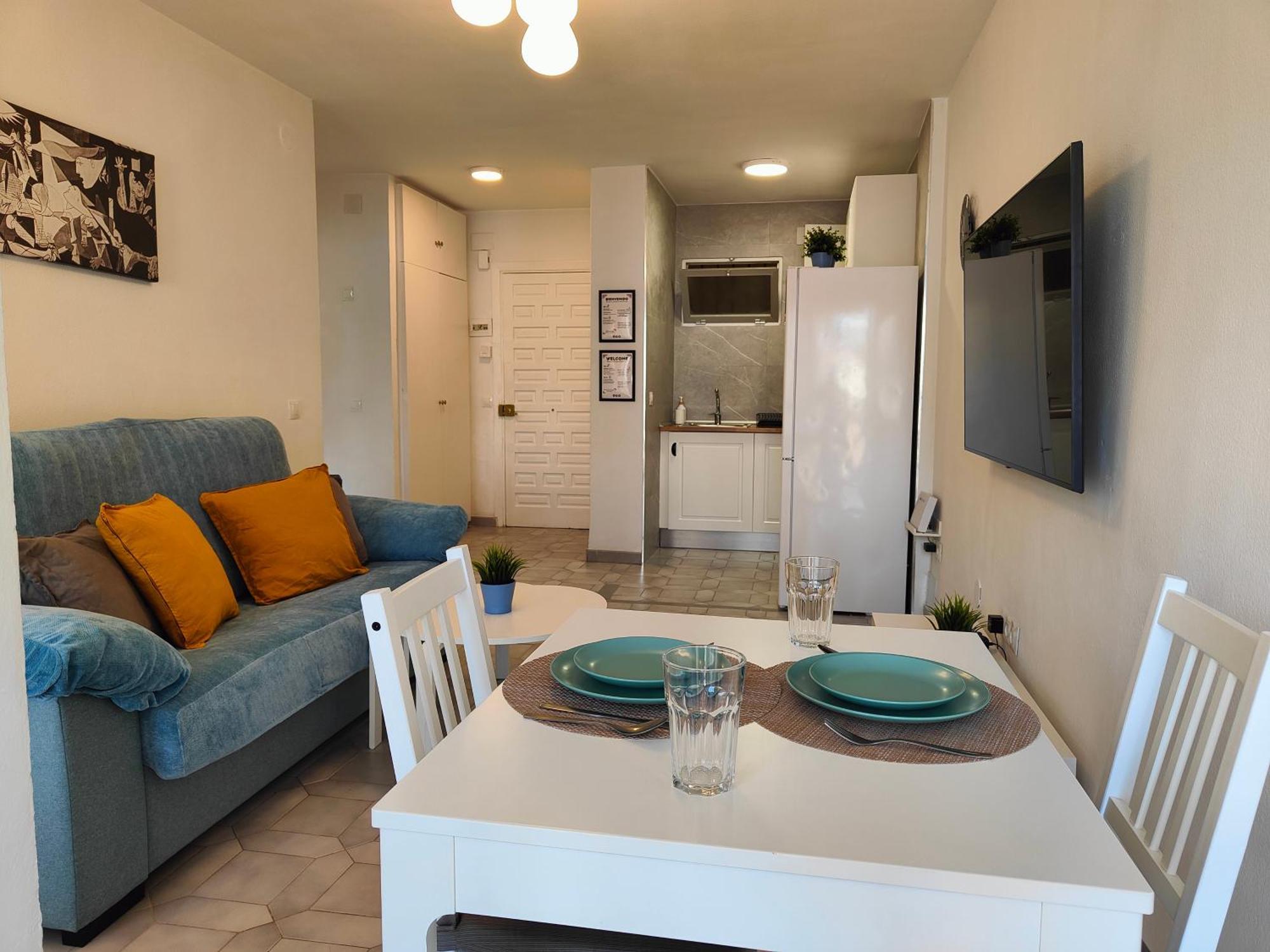 Apartamento Entero, Enormes Piscinas, Terraza Y Playa เบนัลมาเดนา ภายนอก รูปภาพ
